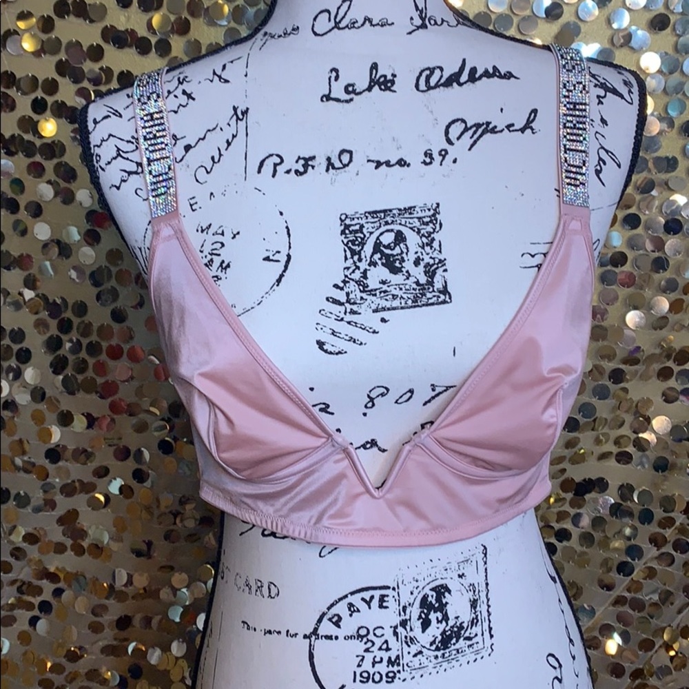 Bling bralette vs